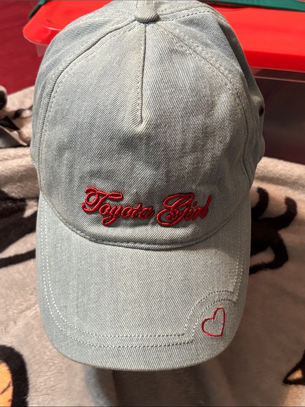 Toyota Girl Denim Ball Cap